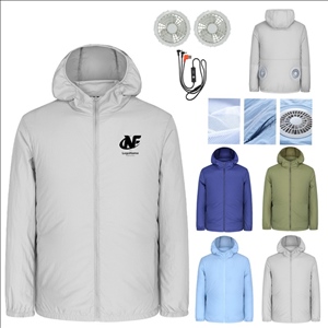 Air-Conditioning Fan Outdoor Clothing With 2 Fans